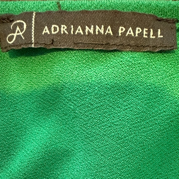 Adrianna Papell Green Women's Blouse - Picture 4 of 5